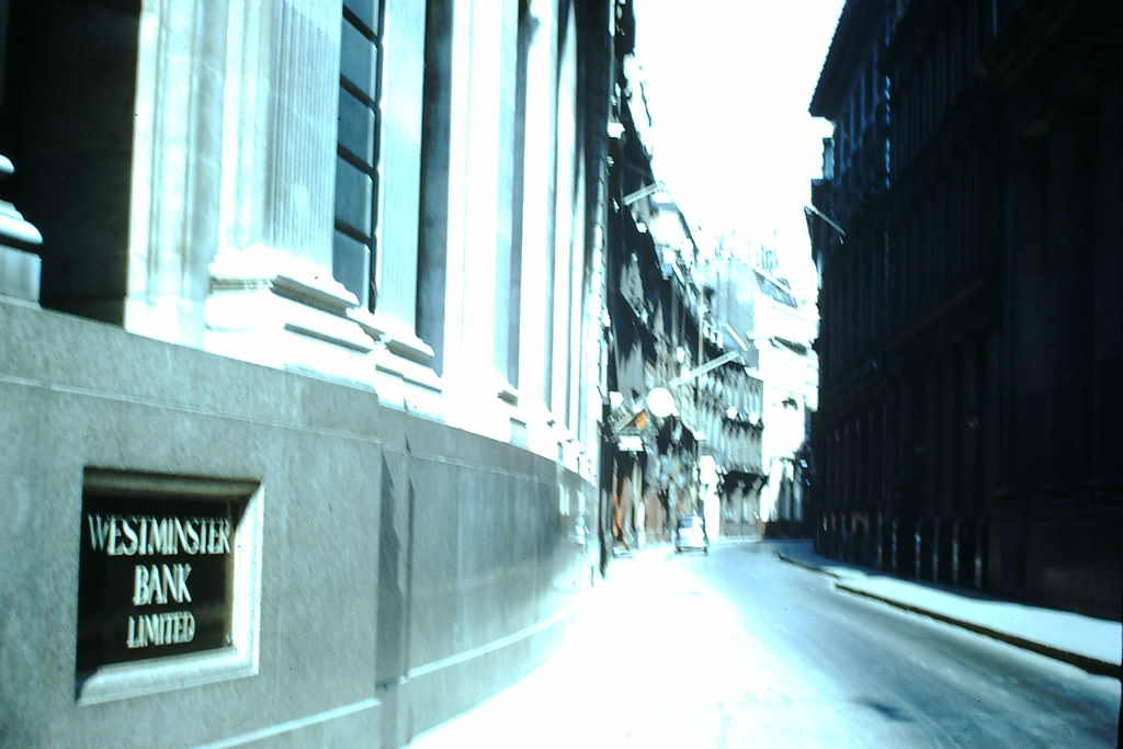 Stock Exchange, London, 1949.