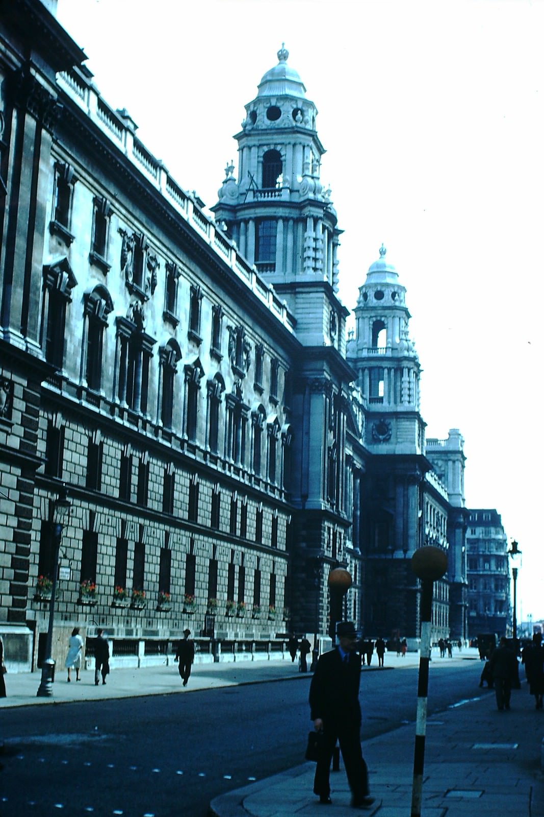 Near St Jamess Park, London, 1949.