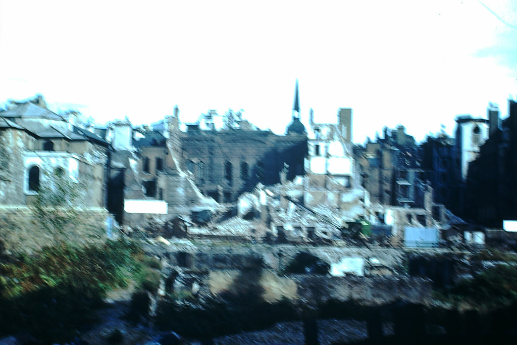 Bombed London, 1949.