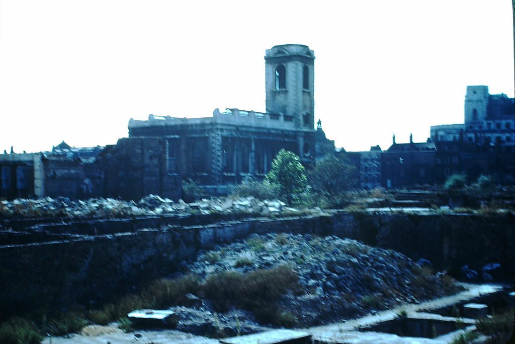 Bombed London, 1949.