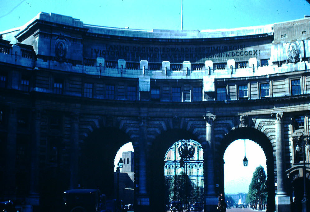 Admiralty Arch, London, 1949.