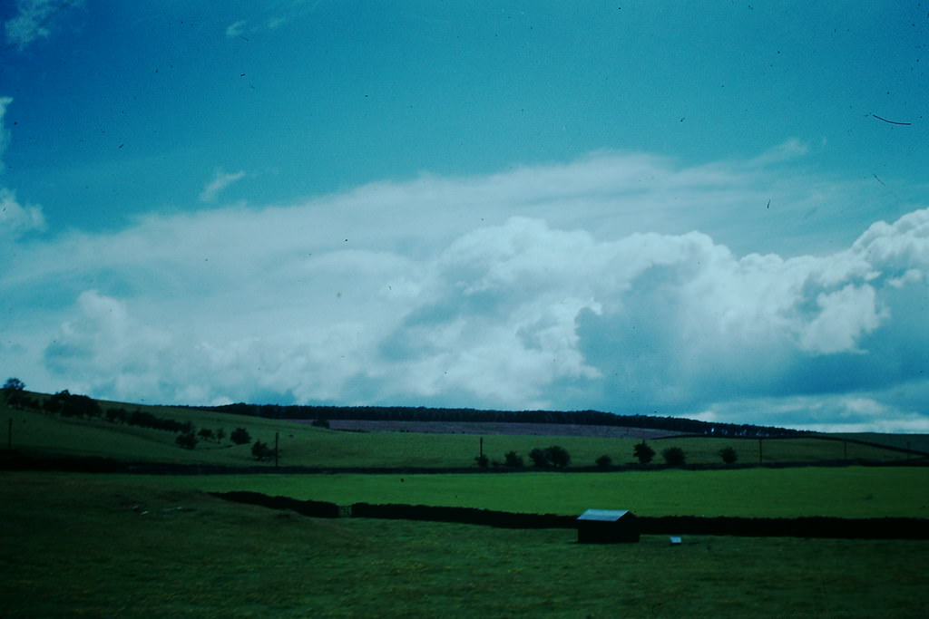 English Countryside From Royal Scot, 1949.