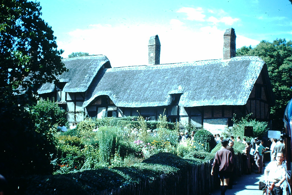Anne Hathaway's Cottage- Stratford, 1949.