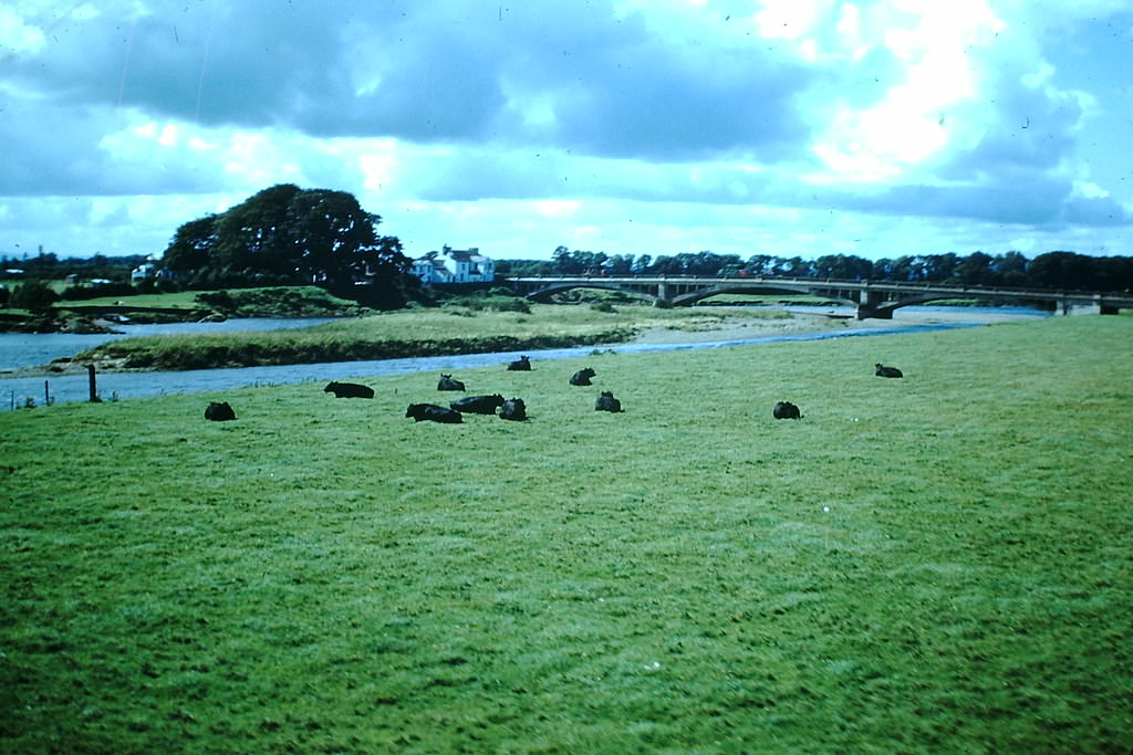 English Countryside From Royal Scot, 1949.