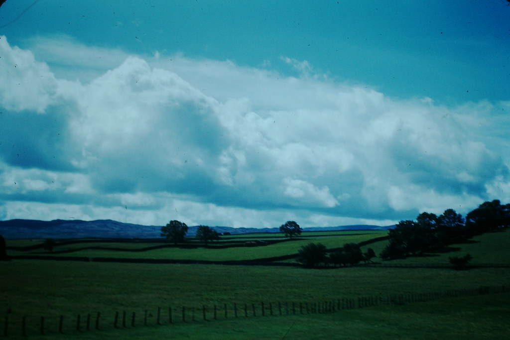 English Countryside From Royal Scot, 1949.