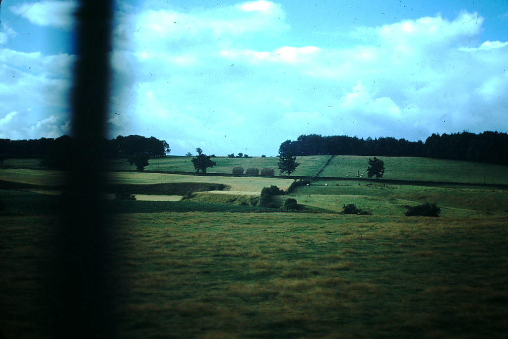 English Countryside From Royal Scot, 1949.