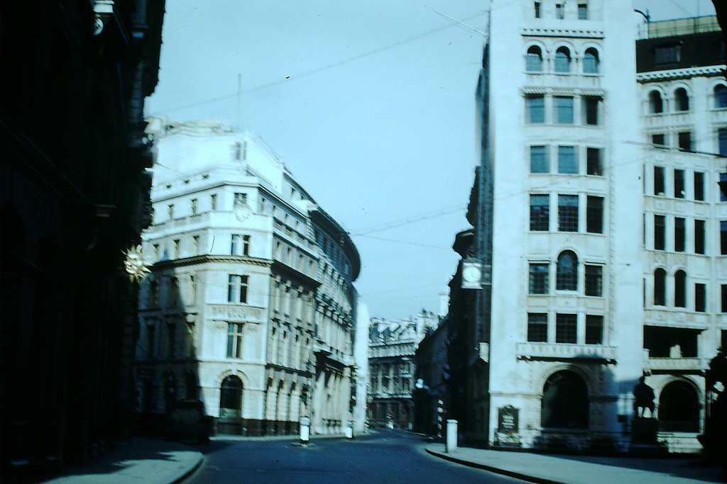 Threadneedle, London, 1949.
