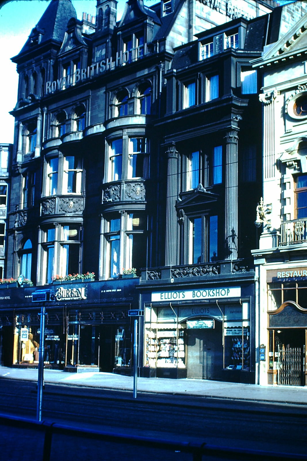 Hotel Royal British-Edinburgh, 1949.