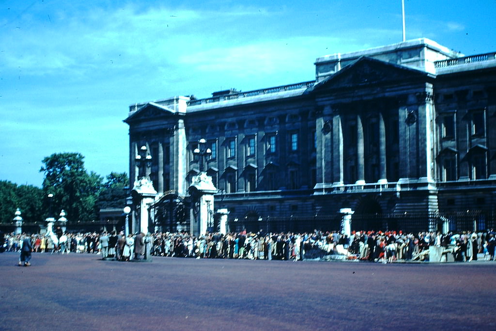 Buckingham Palace, London, 1949.