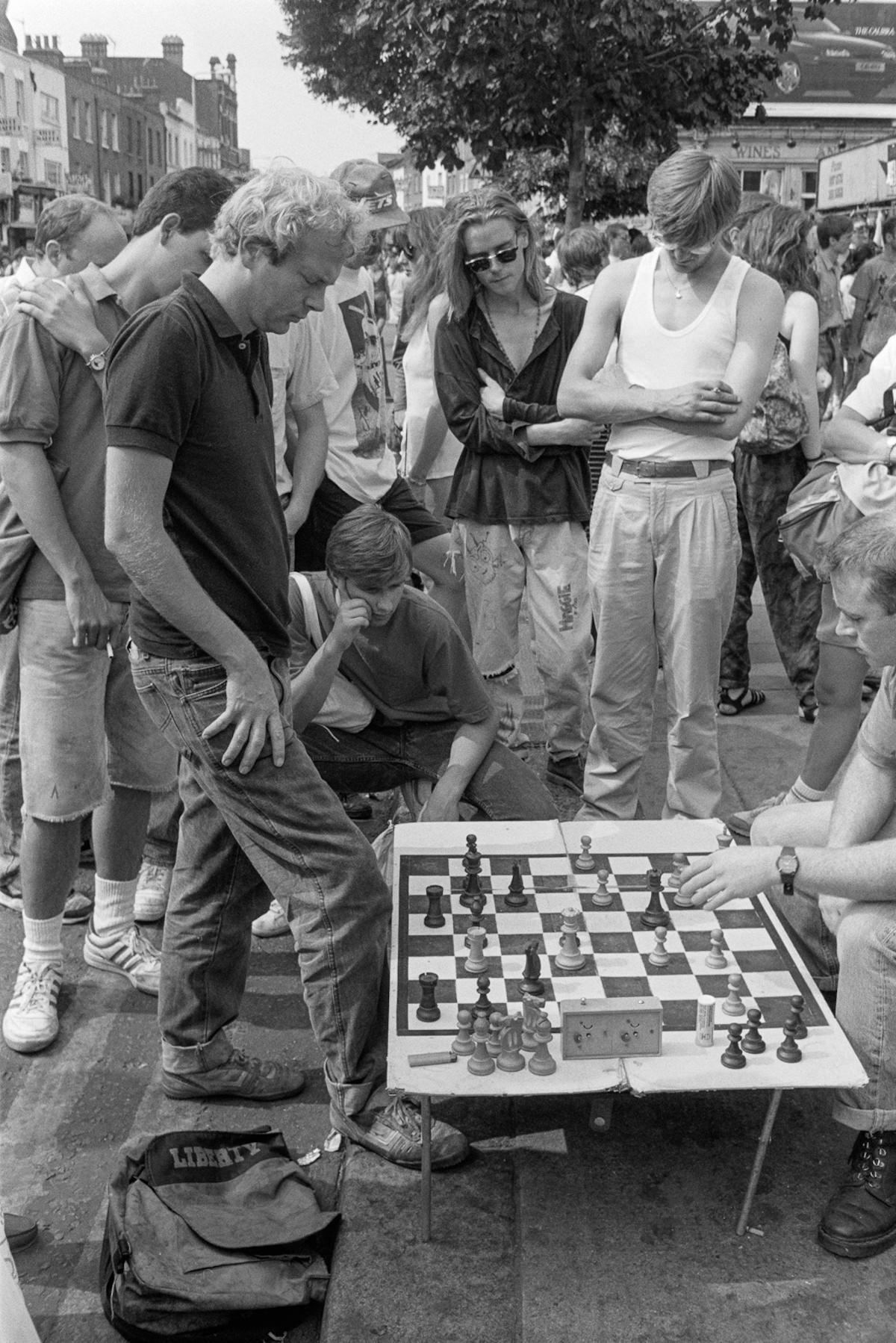 Camden High Street, 1990.