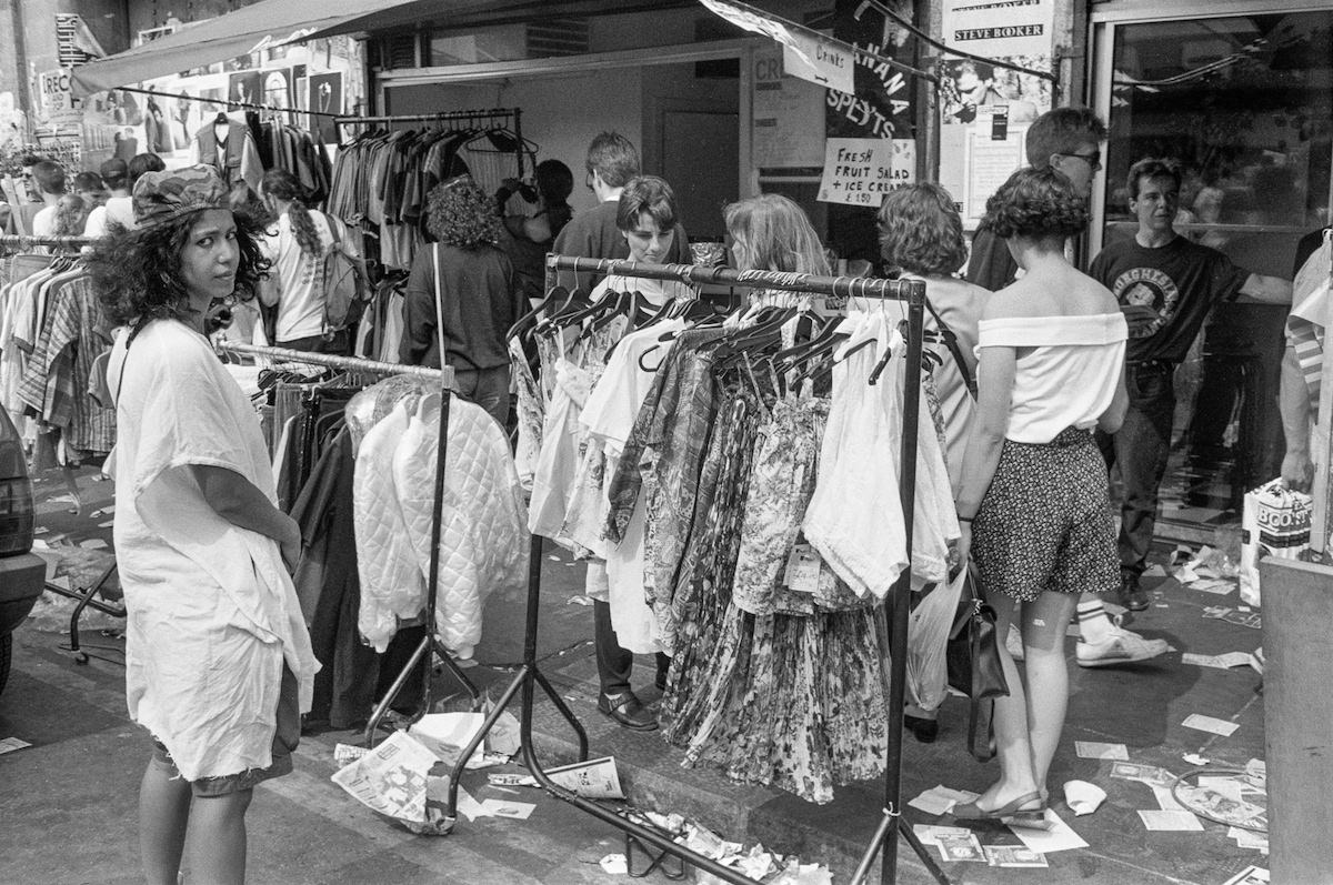 A photographic Tour of Camden High Street, London in 1990 by Peter Marshall