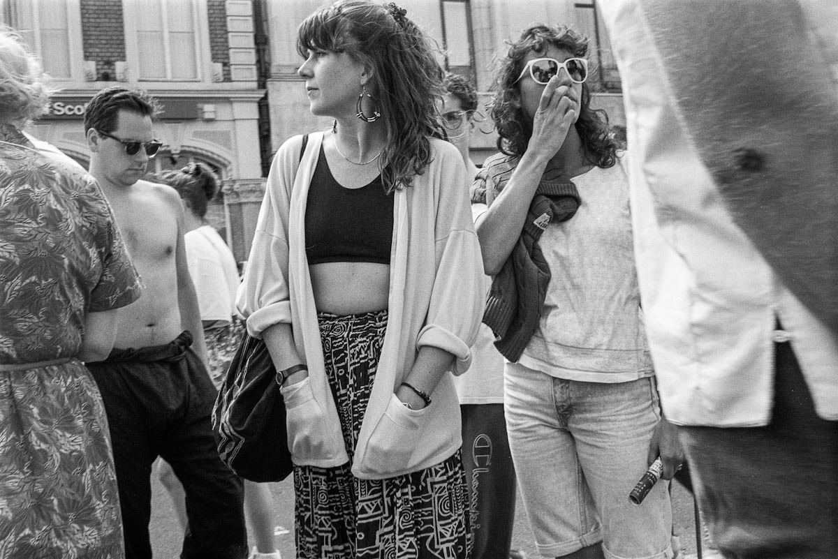 Camden High Street, 1990.