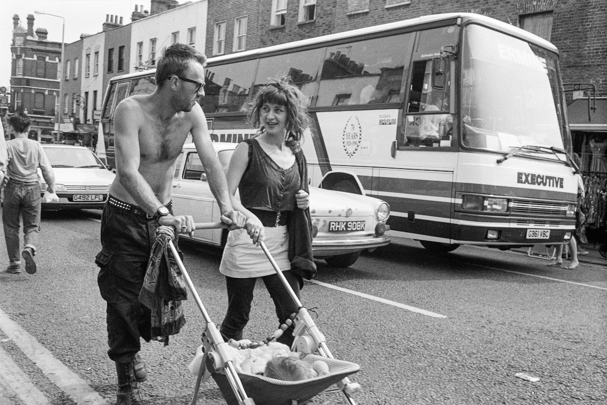 Camden High Street, 1990.