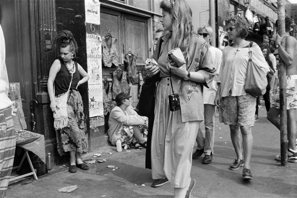 A photographic Tour of Camden High Street, London in 1990 by Peter Marshall