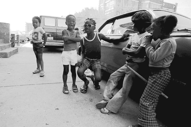 Chicago kids, circa 1970s