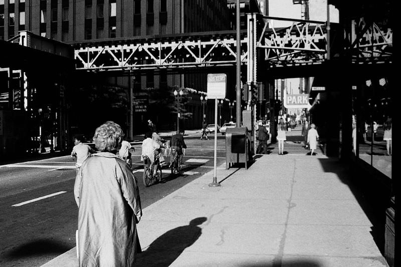 Chicago street scenes, 1970s