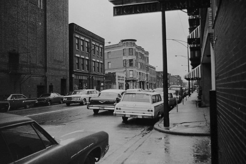 Chicago street scenes, 1970s