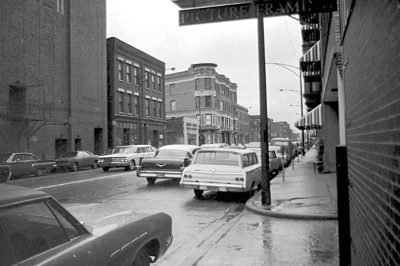 North Clark Street, Chicago, 1970s