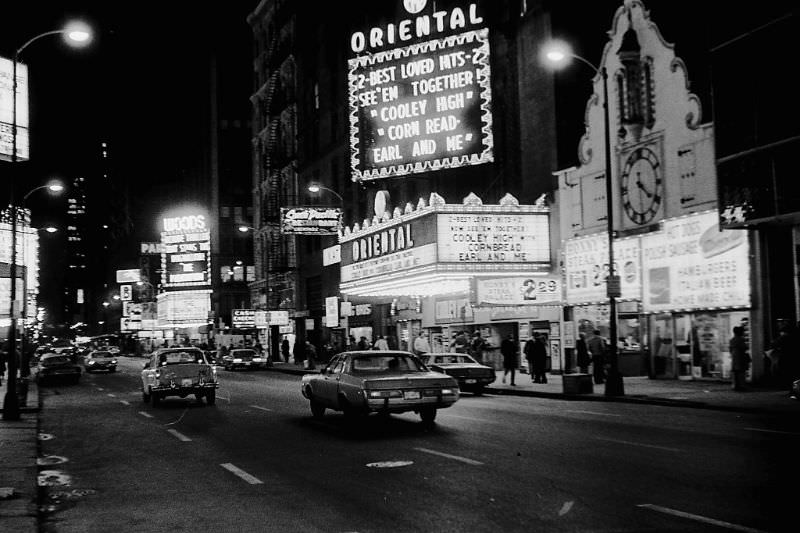 Randolph Street, Chicago, 1970s