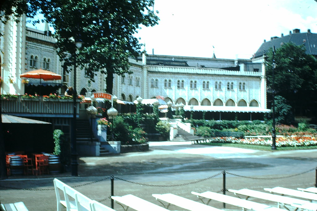 Tivoli, Copenhagen, Denmark, 1940s.