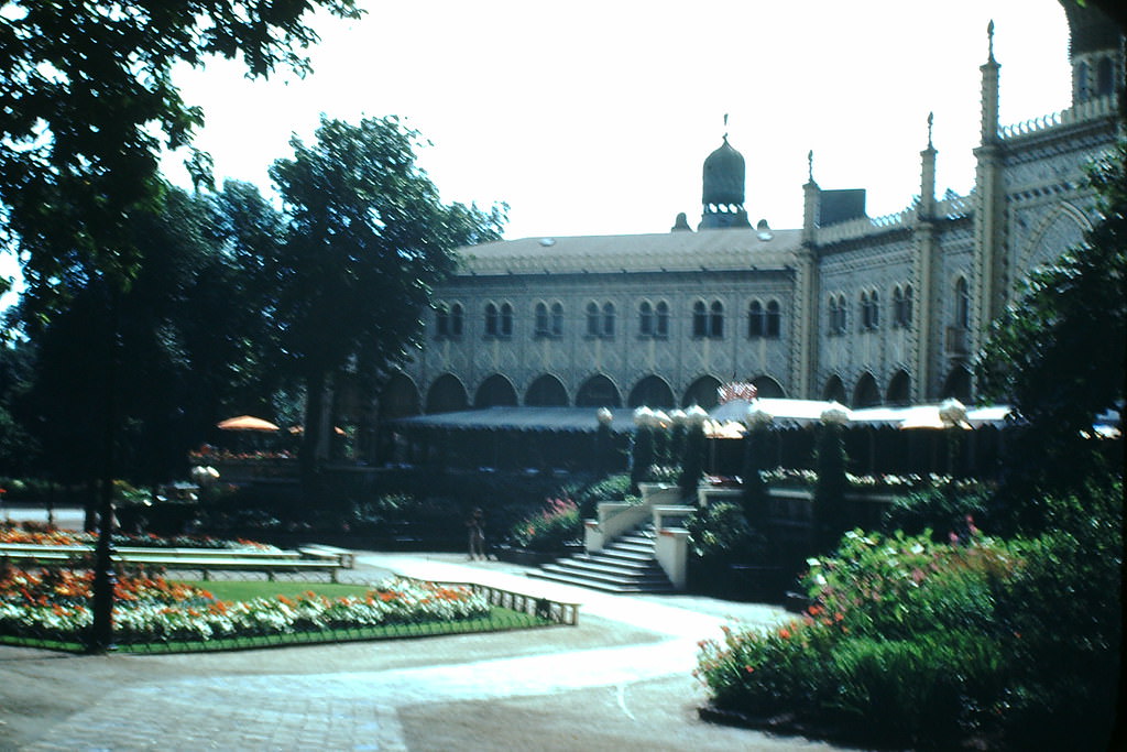 Tivoli, Copenhagen, Denmark, 1940s.