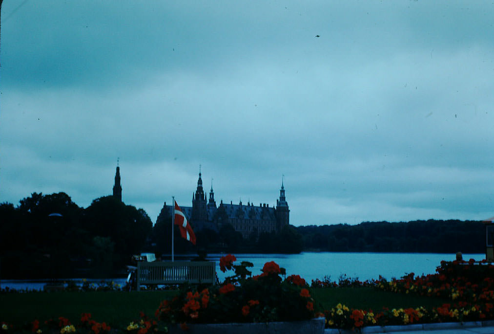 Frederiksborg Castle, Denmark, 1940s.