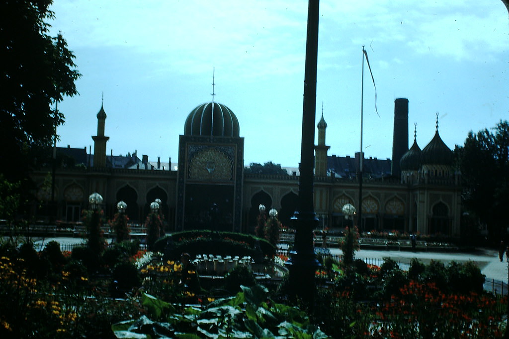 Tivoli, Denmark, 1940s.