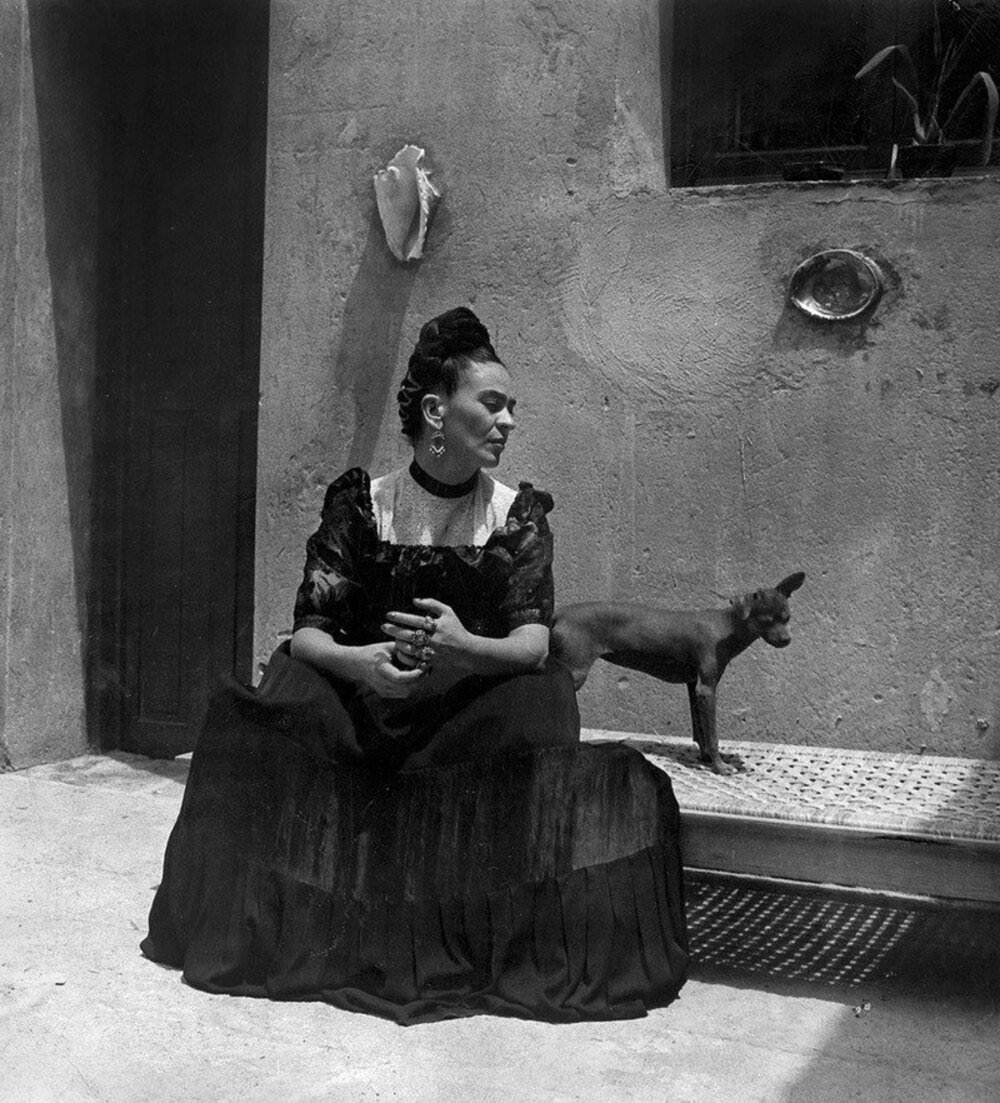 Frida Kahlo was a Great Animal Lover, and These Photos Prove it