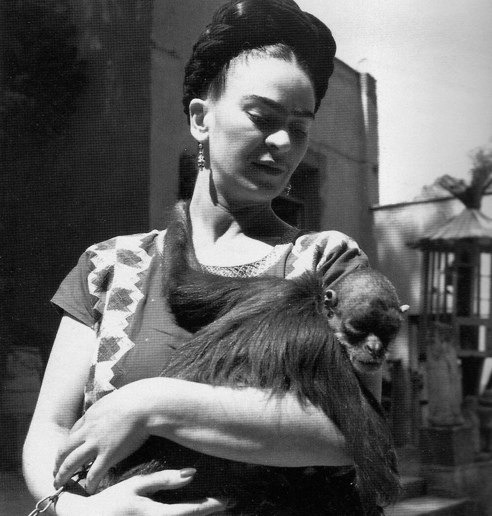 Frida Kahlo was a Great Animal Lover, and These Photos Prove it