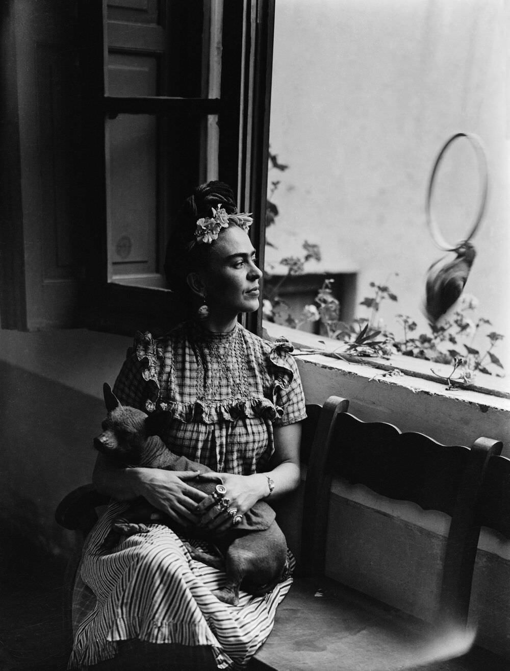 Frida Kahlo was a Great Animal Lover, and These Photos Prove it
