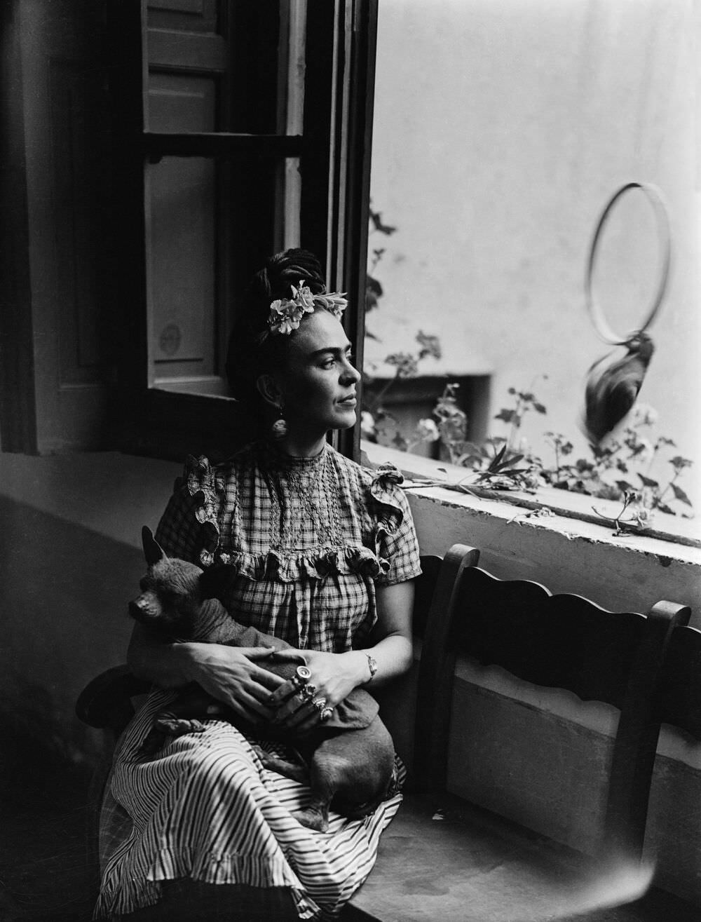 Frida Kahlo was a Great Animal Lover, and These Photos Prove it