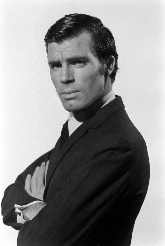 Robert Campbell during James Bond auditions, 1967.