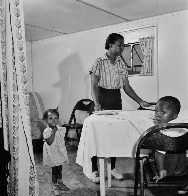 A Farm Security Administration housing relief camp for African-Americans.