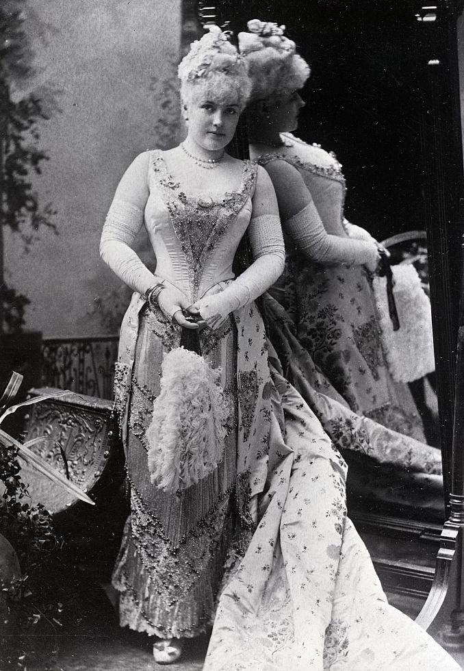 Lillian Russell as a Young Woman, 1880.