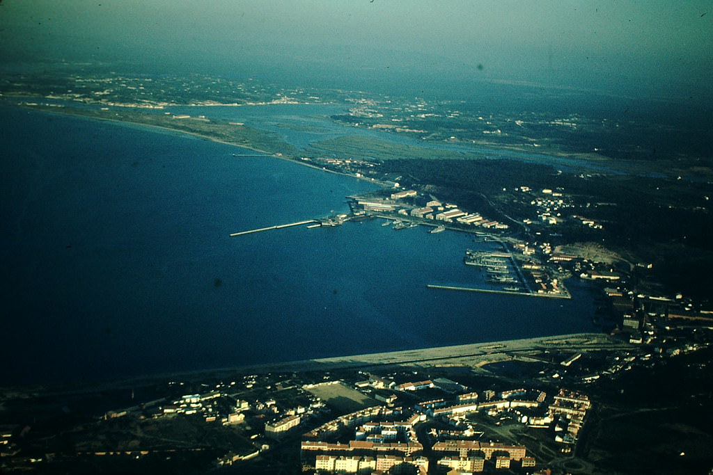 Across Estuary from Lisbon, 1950s.