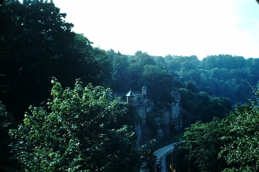 Old Fort-2 Cupolas, Luxembourg, 1949.