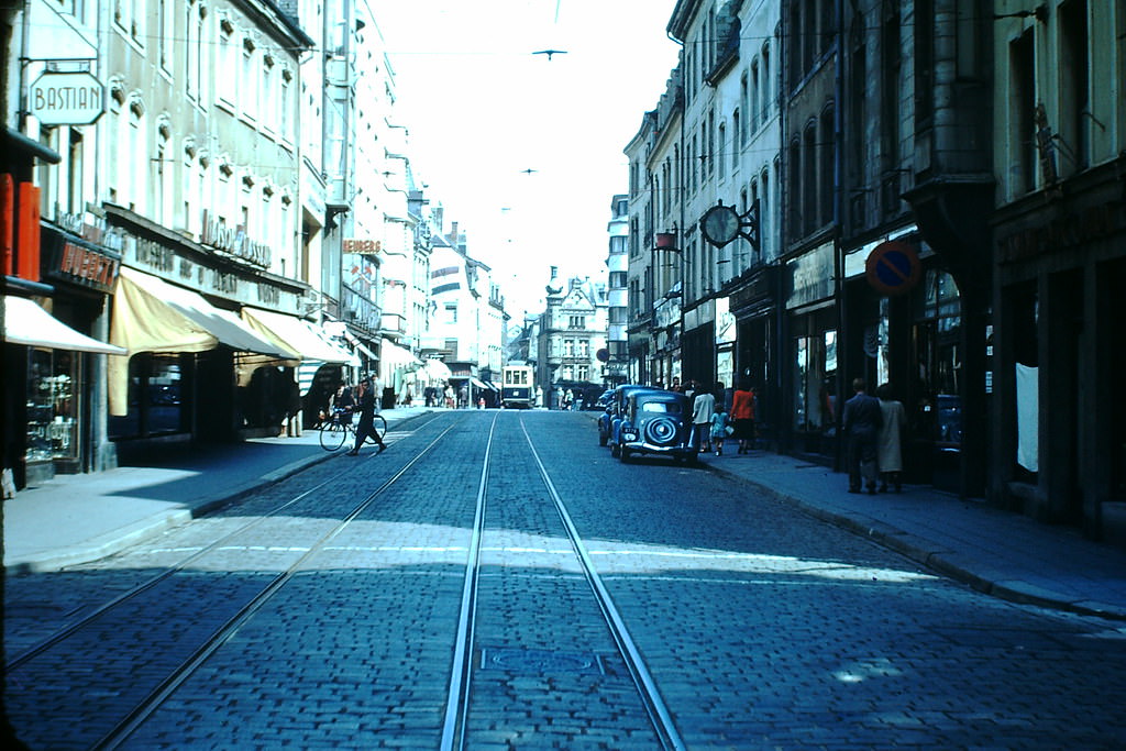 Rue Grande, Luxembourg, 1949.