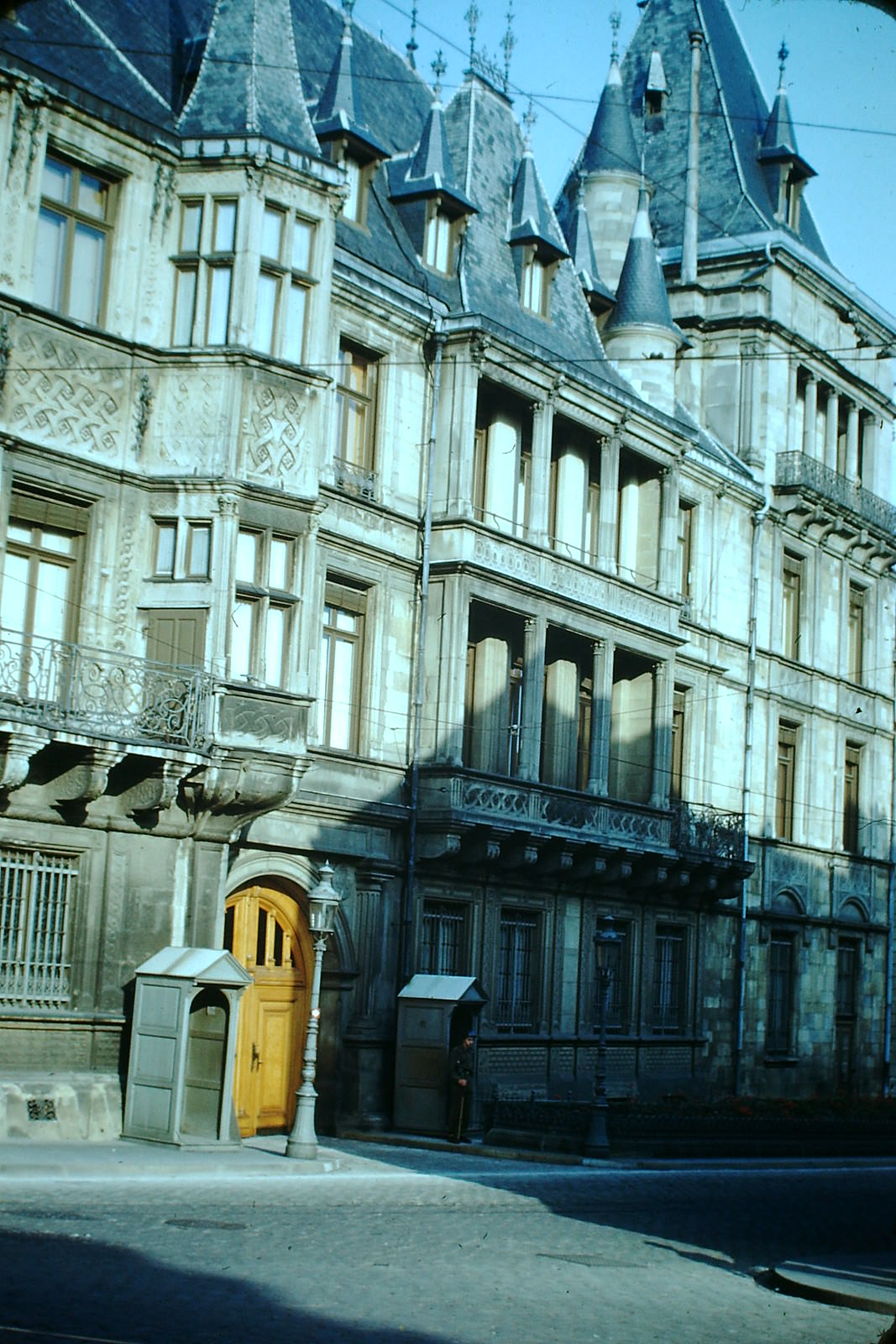 Palace in Luxembourg, 1949.