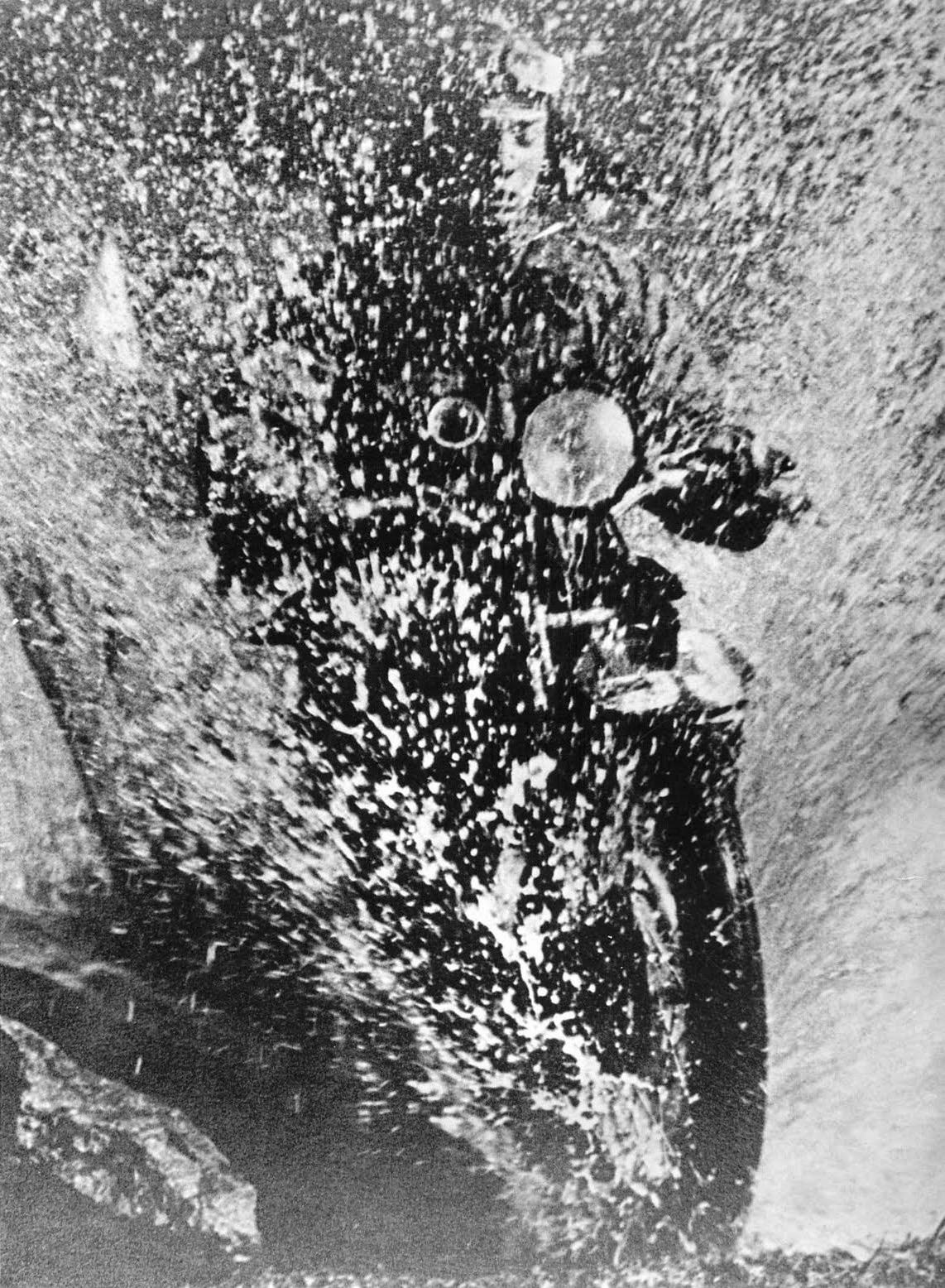 Motorcyclist, Budapest, 1923