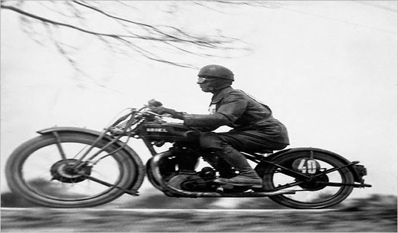 At 100 Kilometers - Driver in Hungarian Tourist Trophy Race, 1929