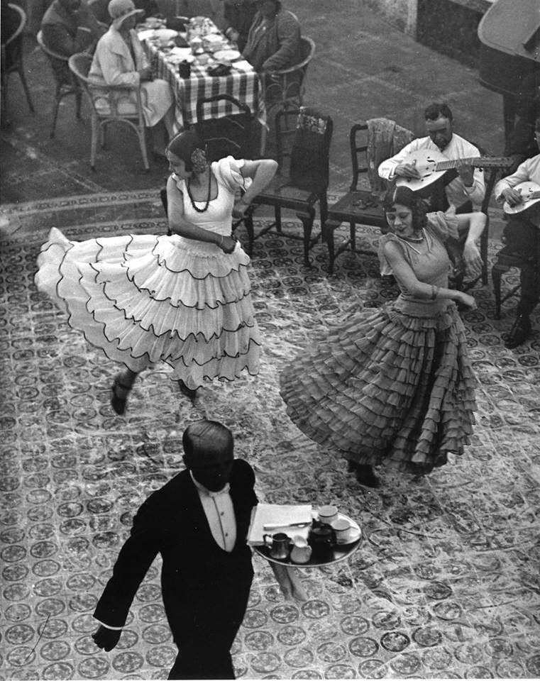 Dancers in Seville. 1930