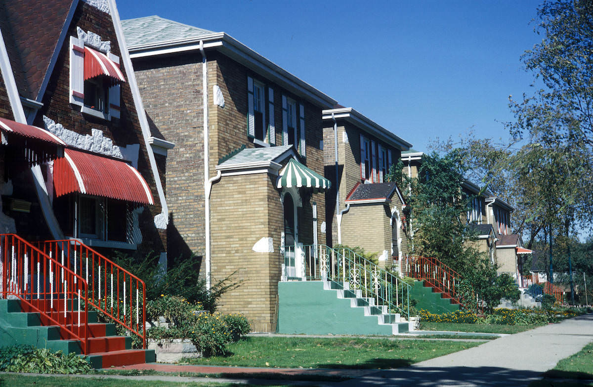 Housing, 4700 block Hamlin Ave S., Chicago 1964