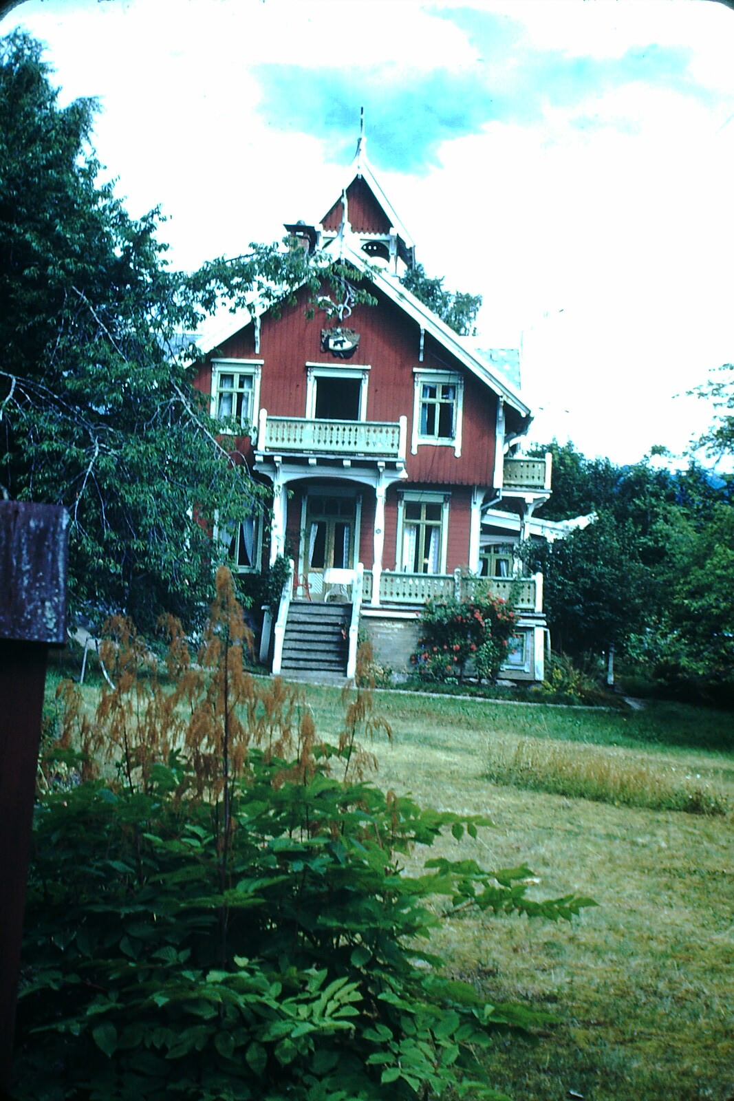 Hans Dahl Home in Balestrand, Norway, 1940s.