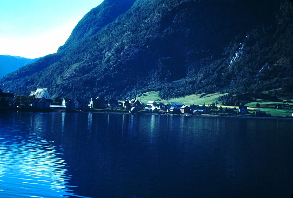 Sognefjord, Norway, 1940s.