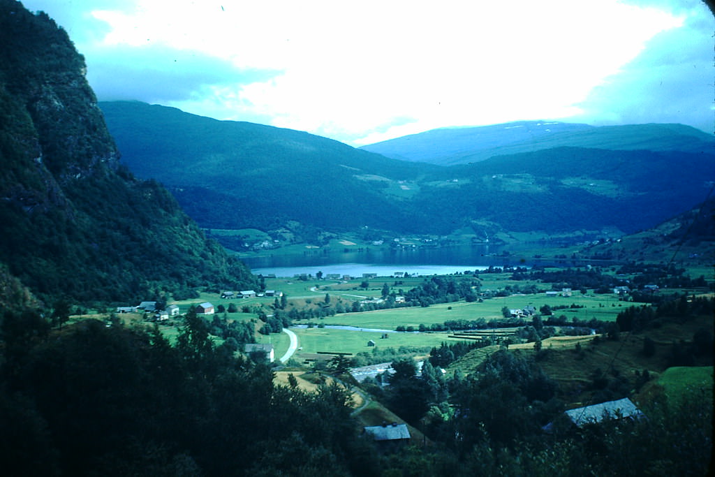 Country- Voss to Granvin, Norway, 1940s.