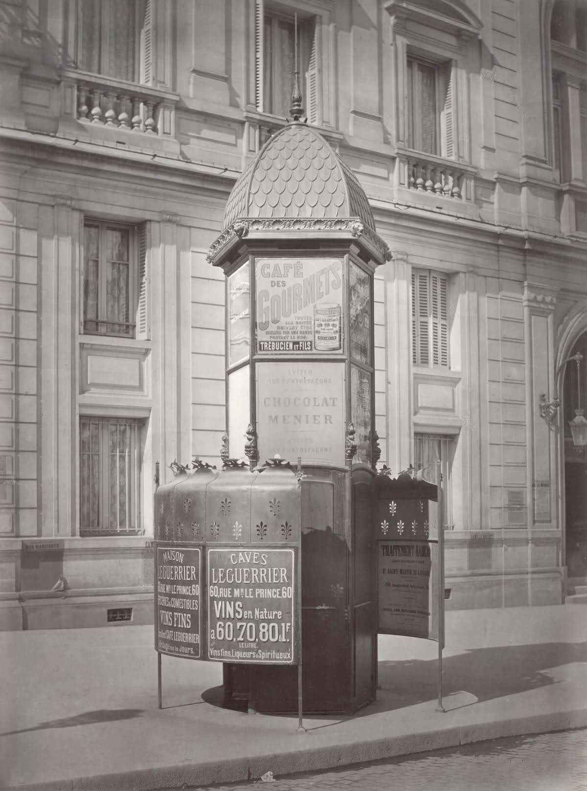 A pissoir in Paris.