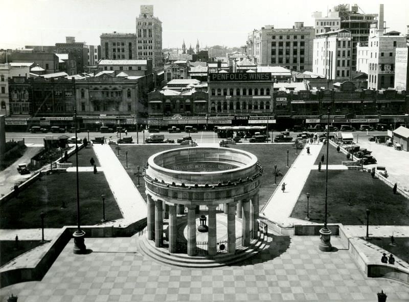 The Shrine, Anzac Square, Adelaide Street, Brisbane, 1932