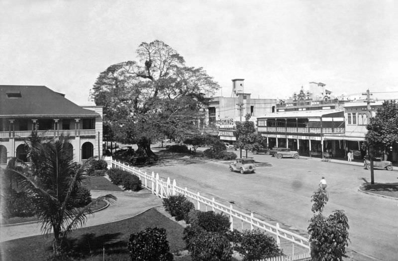 Abbott Street, Cairns, 1935
