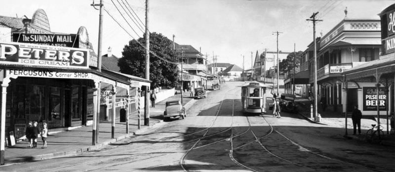 Leichhardt Street, Spring Hill, Brisbane, 1936