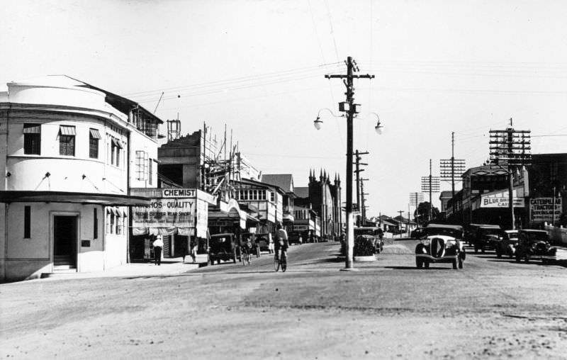 Rankin Street, Innisfail, 1936